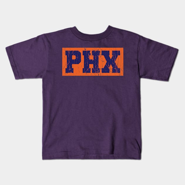 PHX / Suns Kids T-Shirt by Nagorniak